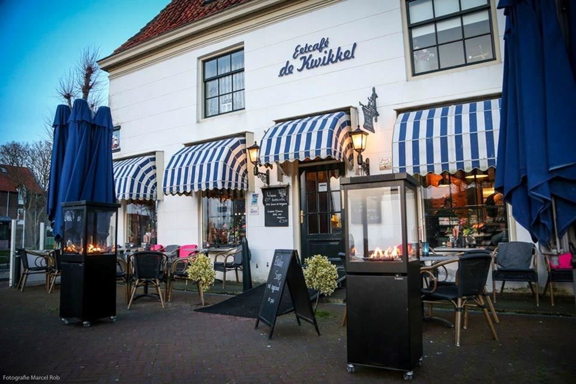 Restaurant and café De Kwikkel banner