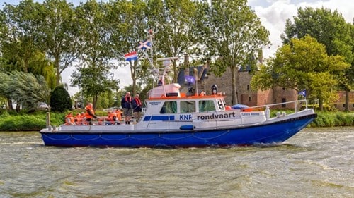 Historische reddingsboot